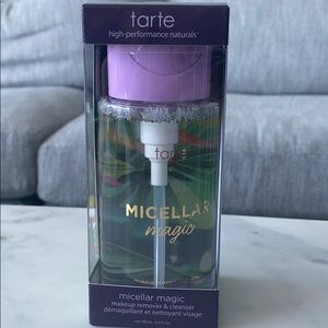 Tarte Micellar Magic- makeup remover and cleanser!
